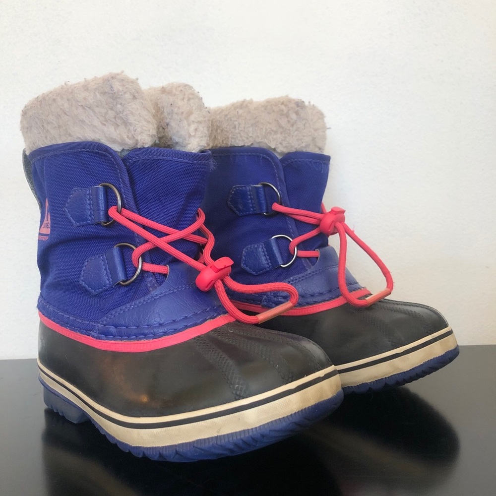 Sorel kids snow boots size 13